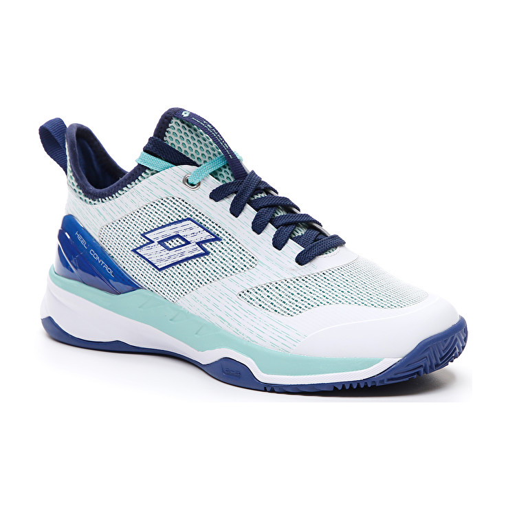 Lotto Mirage 200 Cly W Tennis Shoes White / Blue | BC52Q0HM