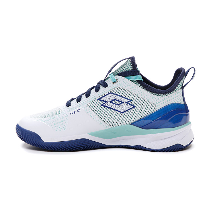 Lotto Mirage 200 Cly W Tennis Shoes White / Blue | BC52Q0HM