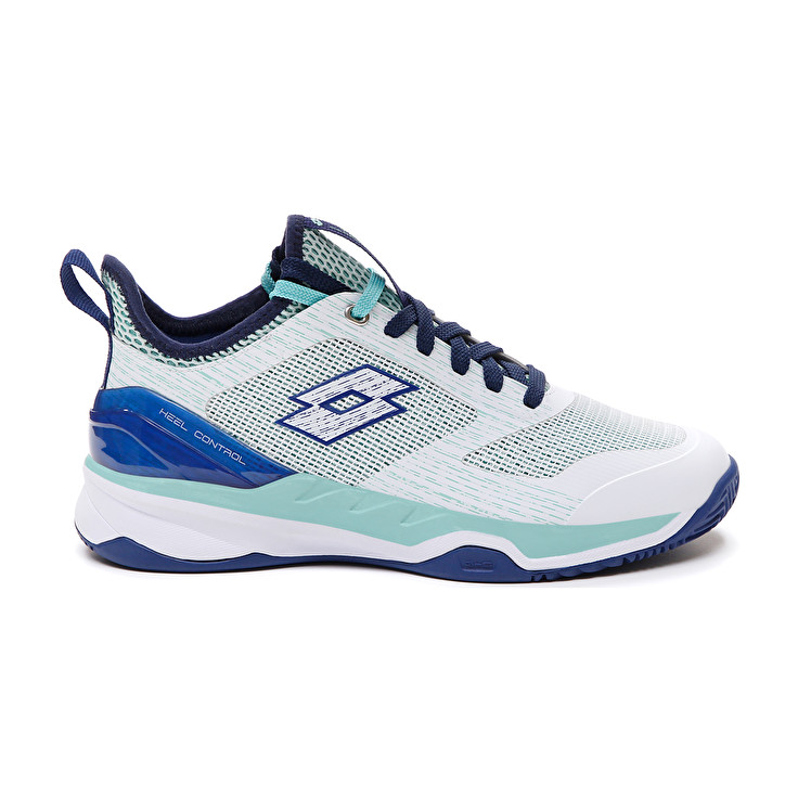 Lotto Mirage 200 Cly W Tennis Shoes White / Blue | BC52Q0HM