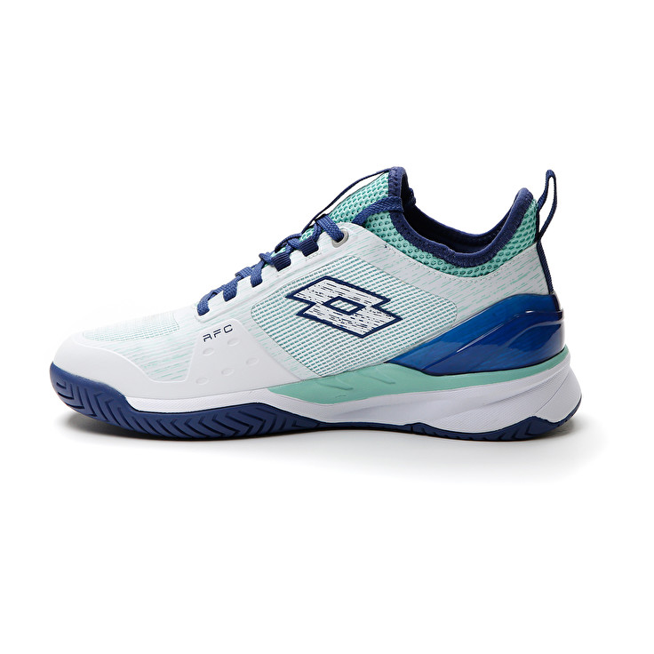 Lotto Mirage 200 Spd W Tennis Shoes White / Blue | Y7NQHLPR