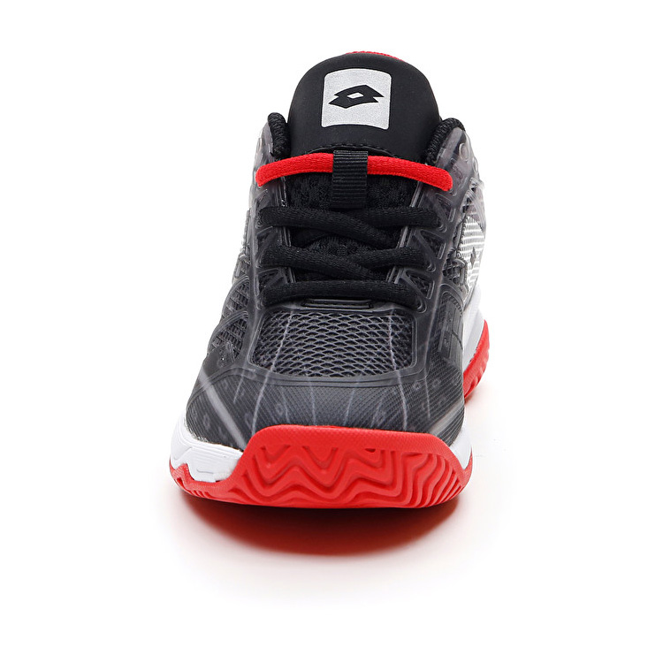 Lotto Mirage 300 Alr Jr Tennis Shoes Black / White / Red | QBLCJHPO