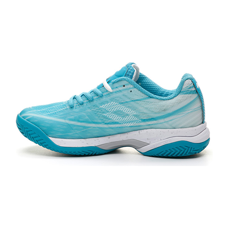 Lotto Mirage 300 Cly W Tennis Shoes Blue / White / Silver | NYWGRSZH