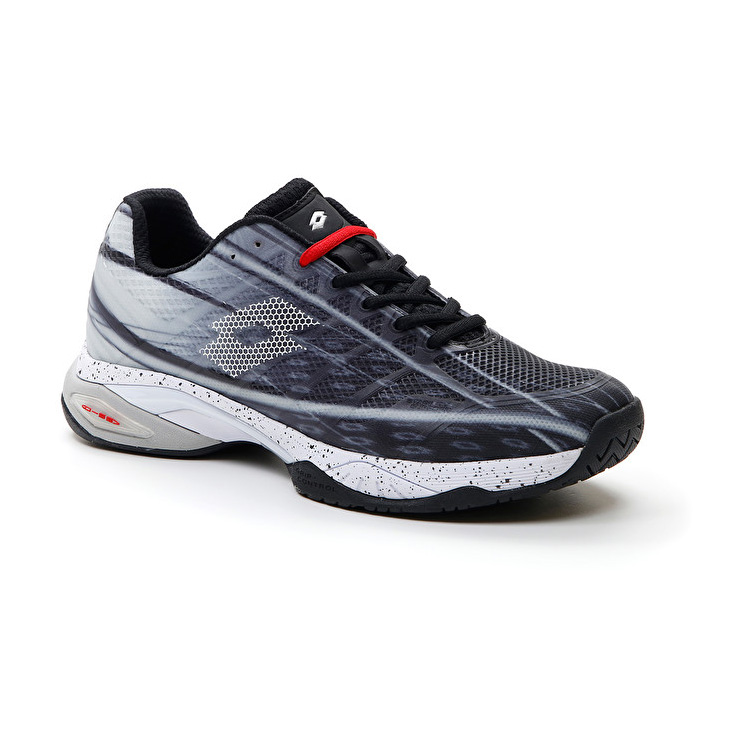 Lotto Mirage 300 Spd Tennis Shoes Black / White / Red | TI9CPVOX