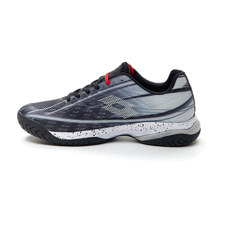 Lotto Mirage 300 Spd Tennis Shoes Black / White / Red | TI9CPVOX