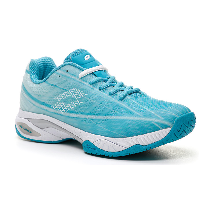 Lotto Mirage 300 Spd W Tennis Shoes Blue / White / Silver | WGXIXF0T