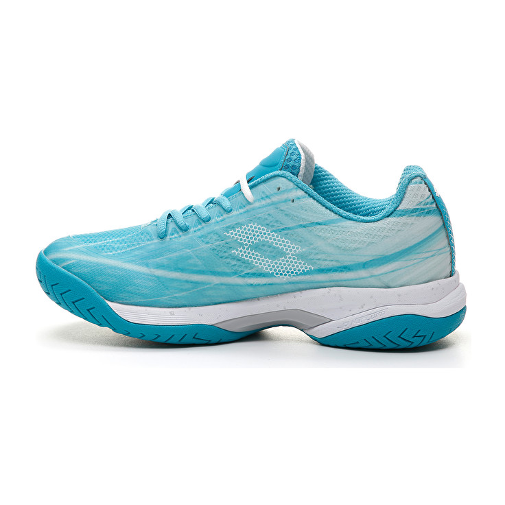 Lotto Mirage 300 Spd W Tennis Shoes Blue / White / Silver | WGXIXF0T