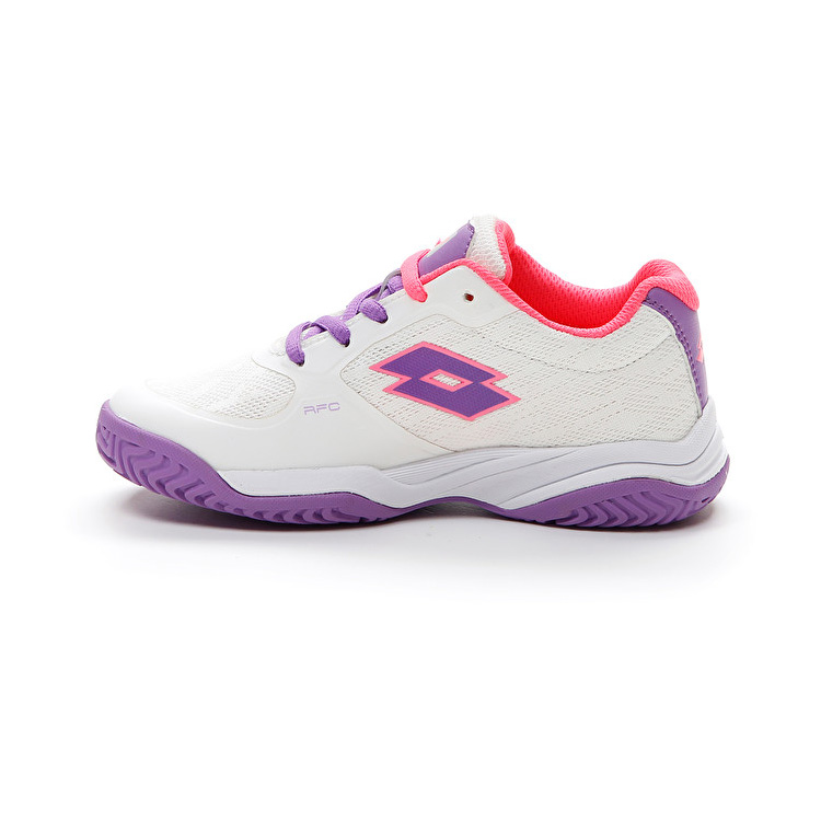 Lotto Mirage 600 Alr Jr Tennis Shoes White / Purple | YUZMEW7R