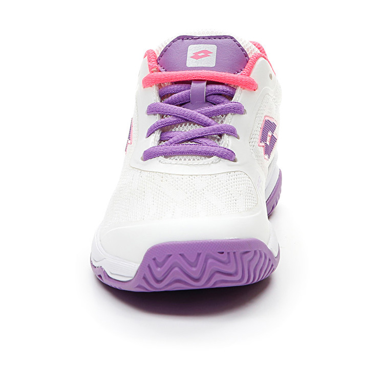 Lotto Mirage 600 Alr Jr Tennis Shoes White / Purple | YUZMEW7R