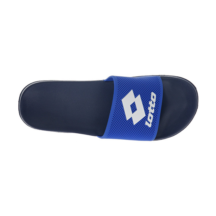 Lotto Moku Slide Slippers Blue / White | SU9NXLIP