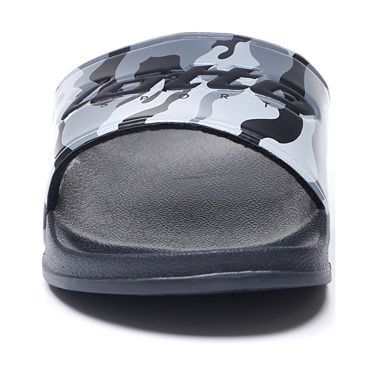 Lotto Oceania Camo Slide Slippers Black / White | MCRGHWME