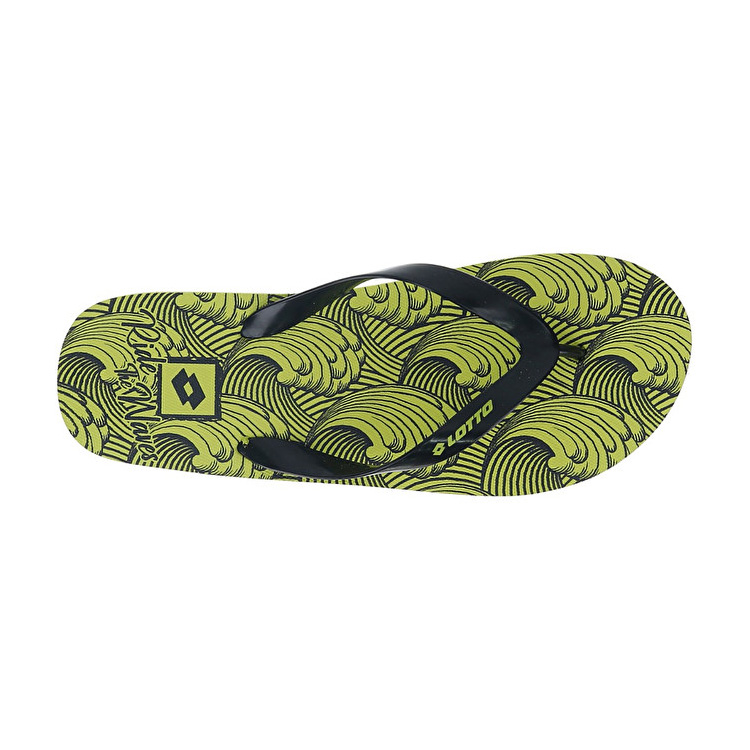 Lotto Paradise Flip Ii Flip Flops Green | 4ZUNI1VE