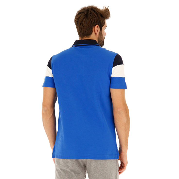 Lotto Praja Pq Polo Shirts Blue | PZDBAXRY