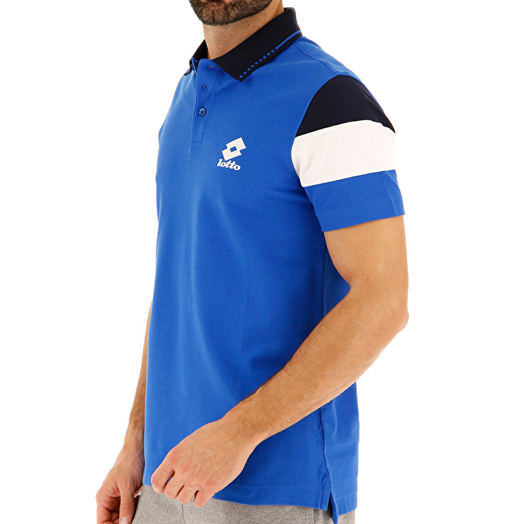 Lotto Praja Pq Polo Shirts Blue | PZDBAXRY