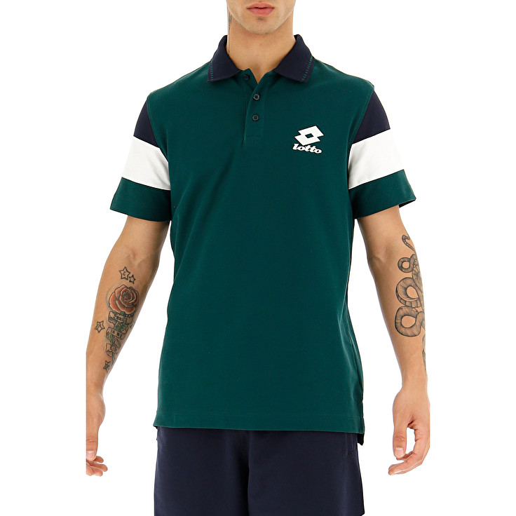 Lotto Praja Pq Polo Shirts Green | 3GUZHJON