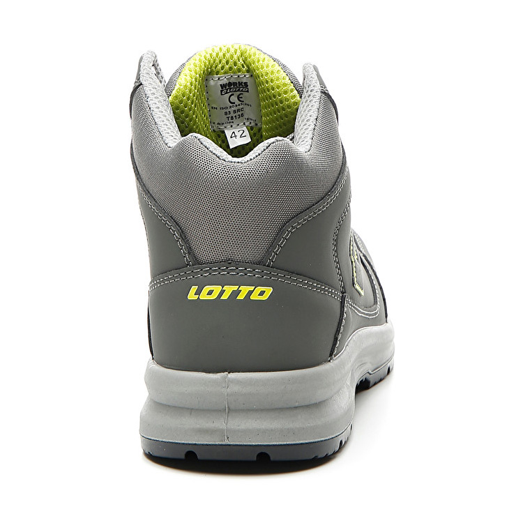 Lotto Race 200 Mid S3 An Safety Shoes Grey | 40RUCWQ1