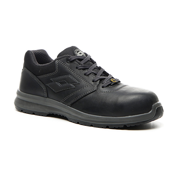 Lotto Race 400 Esd S3 Ch Safety Shoes Black | WOPUIQAD