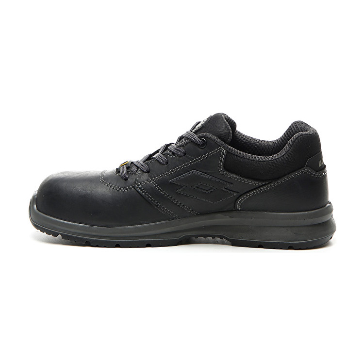 Lotto Race 400 Esd S3 Ch Safety Shoes Black | WOPUIQAD