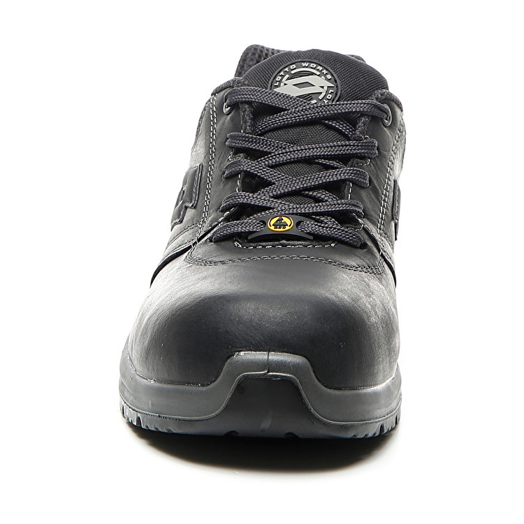 Lotto Race 400 Esd S3 Ch Safety Shoes Black | WOPUIQAD