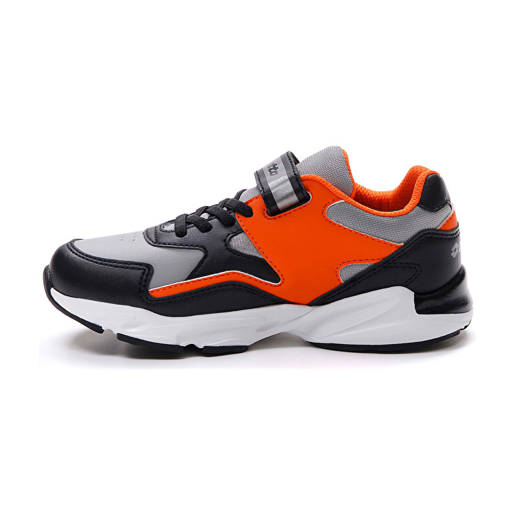 Lotto Rio Amf Cl Sl Sneakers Black / Grey / Orange | PK8XFKQJ