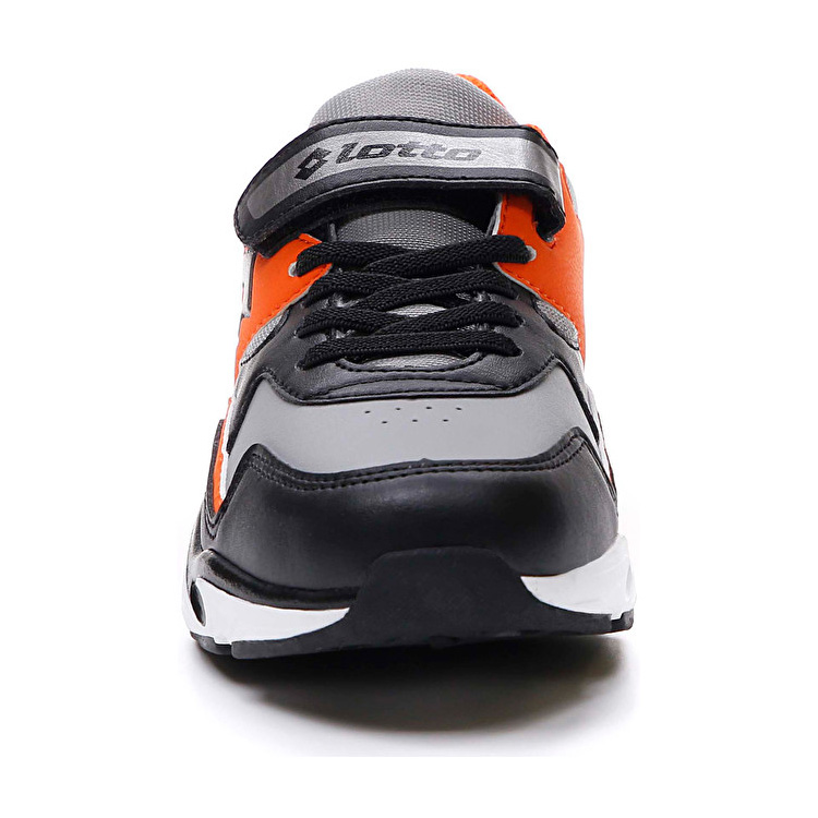 Lotto Rio Amf Cl Sl Sneakers Black / Grey / Orange | PK8XFKQJ