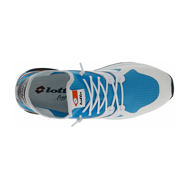 Lotto Run Light Sneakers White / Blue | KDXZPWET