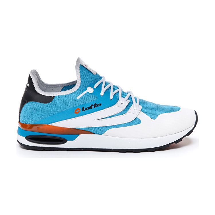 Lotto Run Light Sneakers White / Blue | KDXZPWET