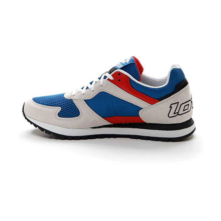 Lotto Runner Plus '95 Iii Sneakers Blue / Red / Grey | VEGC7LAB