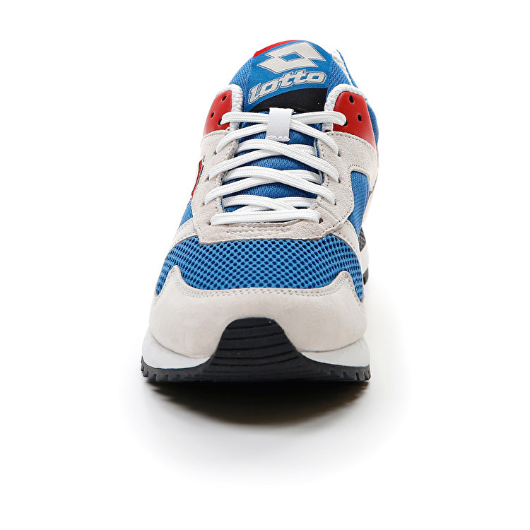 Lotto Runner Plus '95 Iii Sneakers Blue / Red / Grey | VEGC7LAB