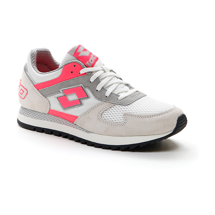 Lotto Runner Plus '95 Iii W Lifestyle Shoes White / Red / Grey | MEOMTCE1