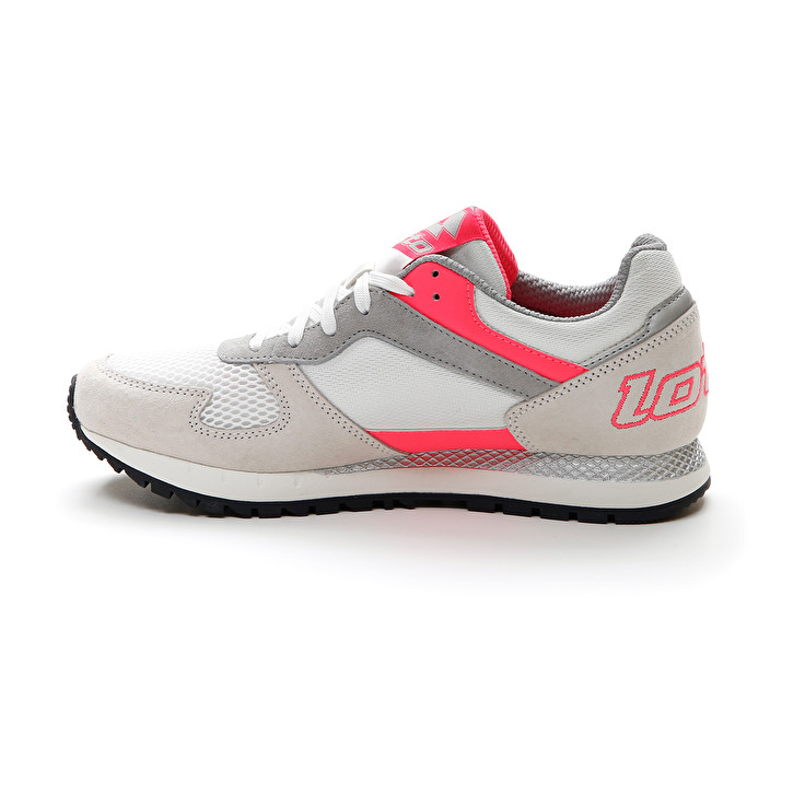 Lotto Runner Plus '95 Iii W Lifestyle Shoes White / Red / Grey | MEOMTCE1