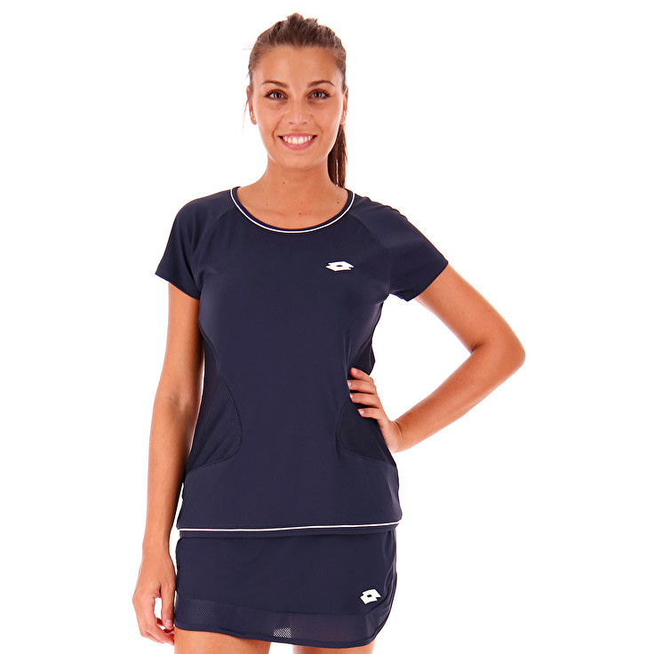 Lotto Shela Iv W T Shirts Navy | UWNIG4VC