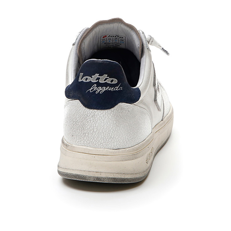 Lotto Signature Crack Sneakers White | LHIEF4ZG