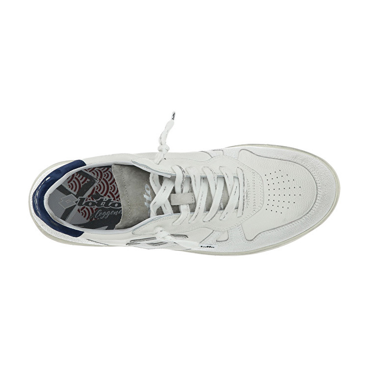 Lotto Signature Crack Sneakers White | LHIEF4ZG