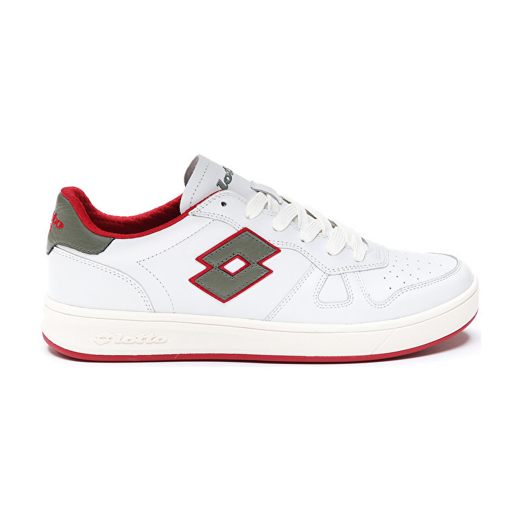 Lotto Signature Sneakers White / Red | EDNBK4O1