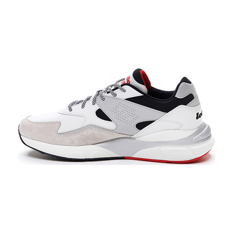 Lotto Sirius Lth Sneakers White / Grey / Black | DTCXEUBT