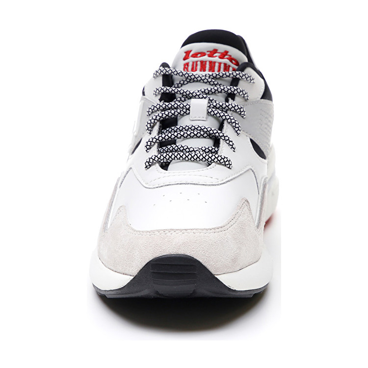 Lotto Sirius Lth Sneakers White / Grey / Black | DTCXEUBT