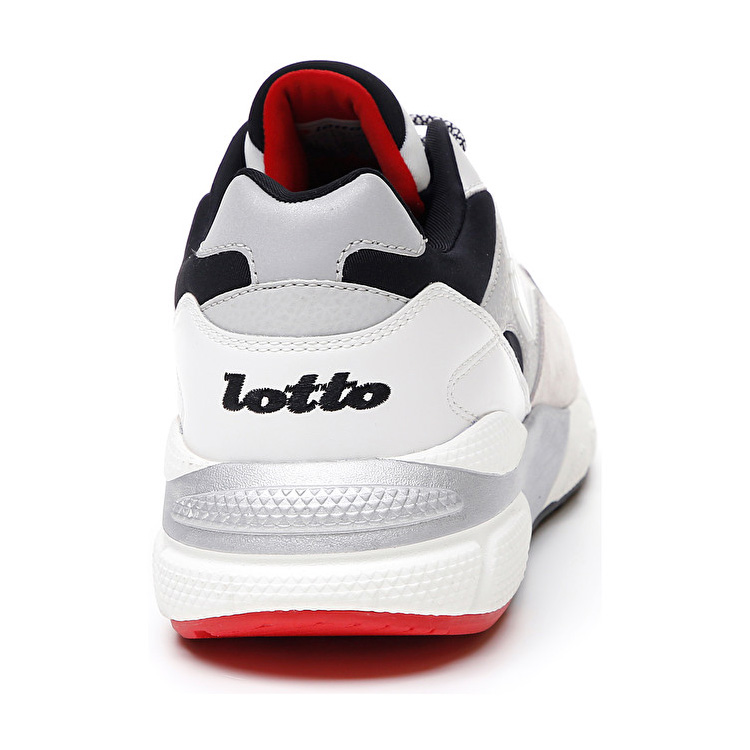 Lotto Sirius Lth Sneakers White / Grey / Black | DTCXEUBT