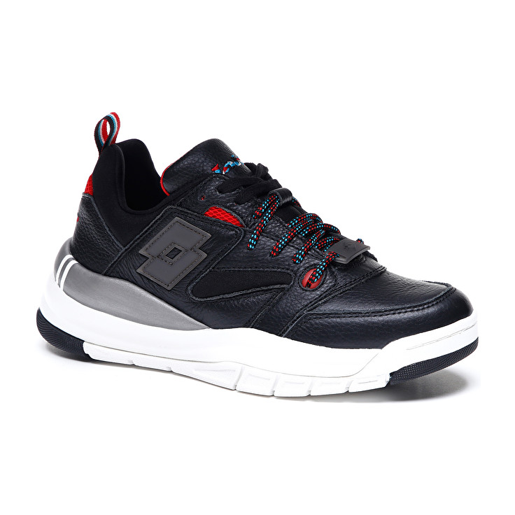 Lotto Sirius Lth W Sneakers Black | D3702XHO