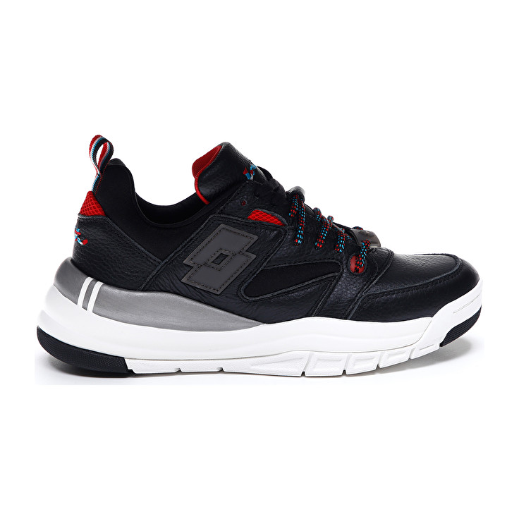 Lotto Sirius Lth W Sneakers Black | D3702XHO