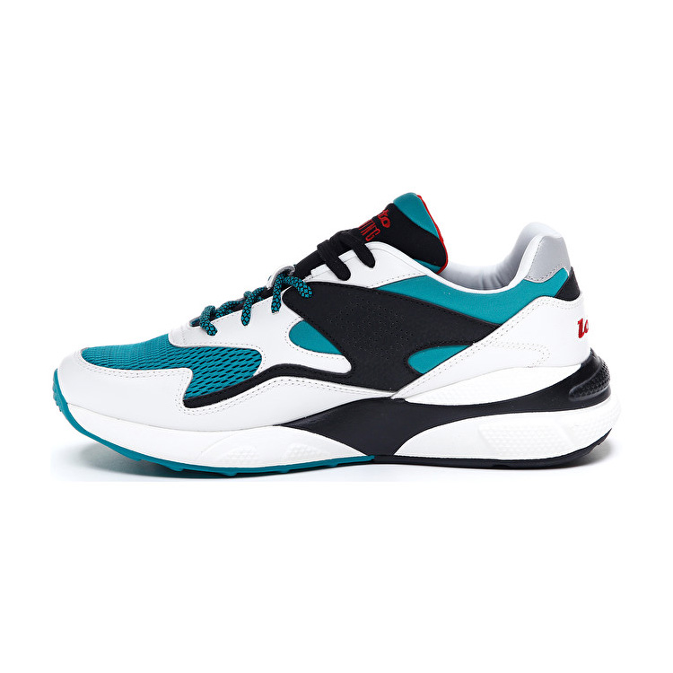 Lotto Sirius Sneakers White / Black / Blue | JTE6KYTI