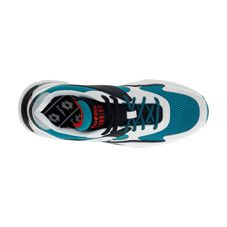 Lotto Sirius Sneakers White / Black / Blue | JTE6KYTI