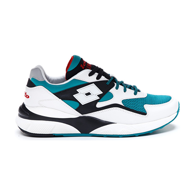 Lotto Sirius Sneakers White / Black / Blue | JTE6KYTI