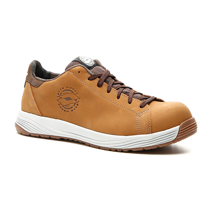 Lotto Skate S3 Src Safety Shoes Brown | ROJMH20V