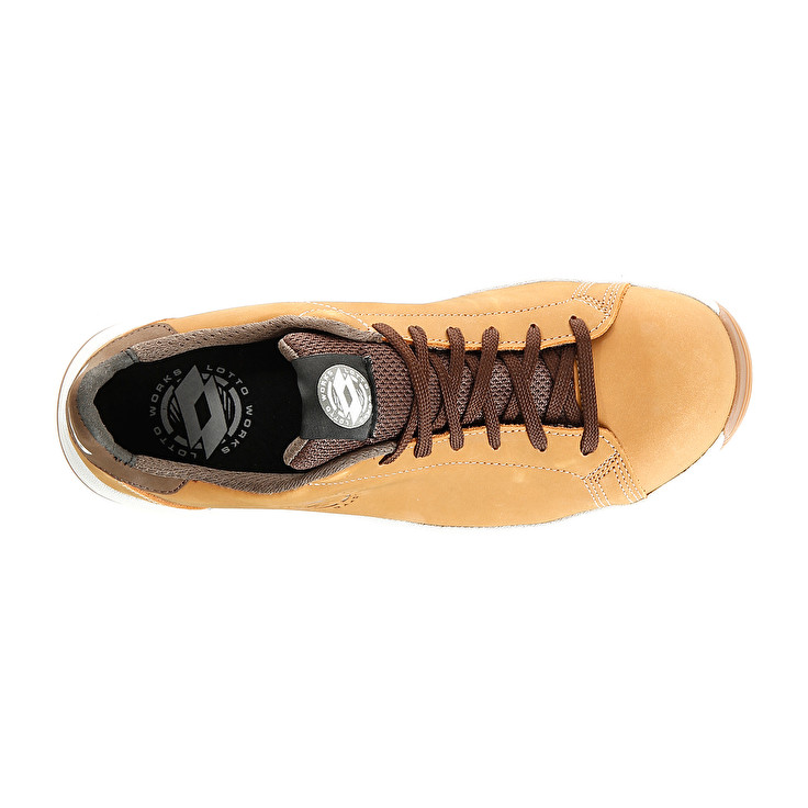 Lotto Skate S3 Src Safety Shoes Brown | ROJMH20V