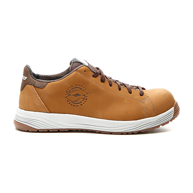 Lotto Skate S3 Src Safety Shoes Brown | ROJMH20V