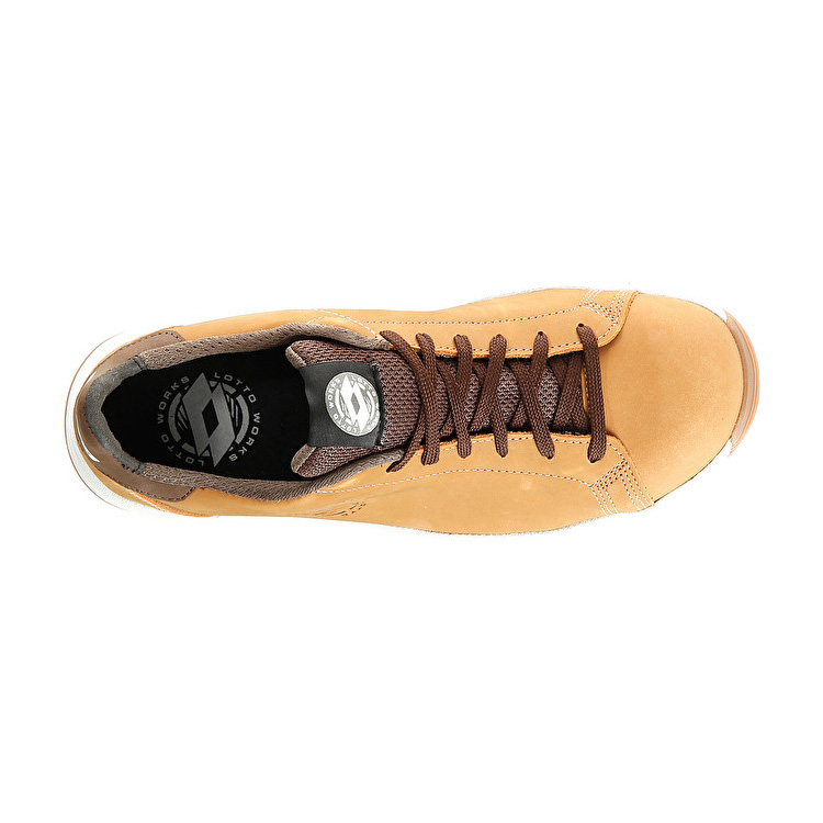 Lotto Skate S3 Src Safety Shoes Brown | RZ4A72ME