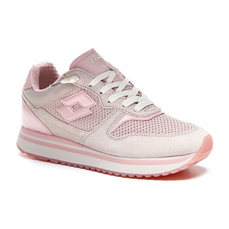 Lotto Slice Knit W Sneakers Pink | 3TVS5JCU