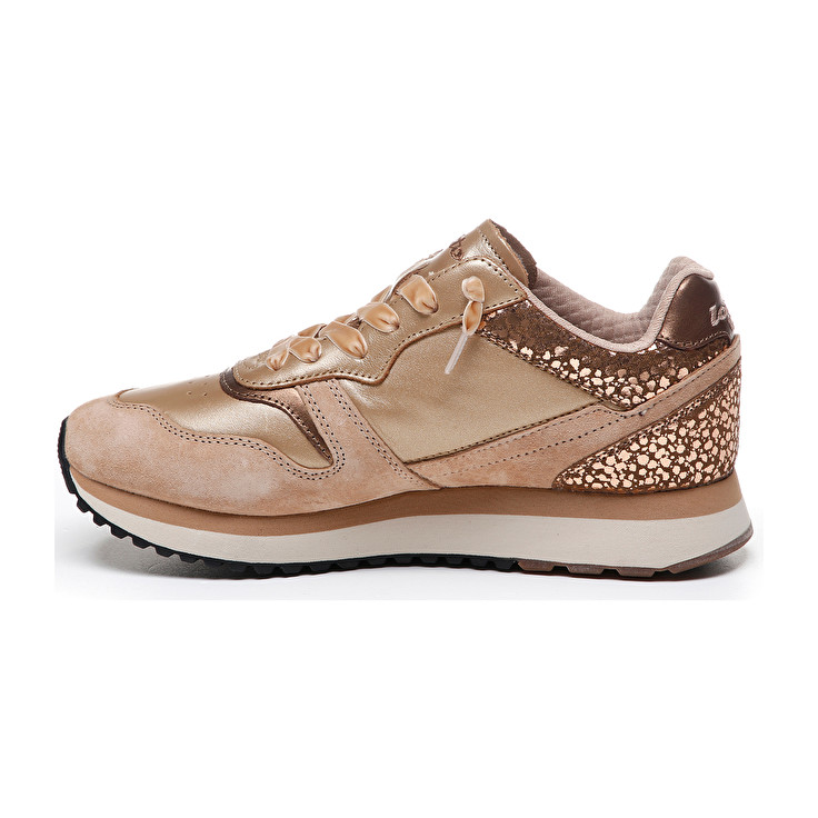 Lotto Slice Metal W Sneakers Brown | ISXME8KS