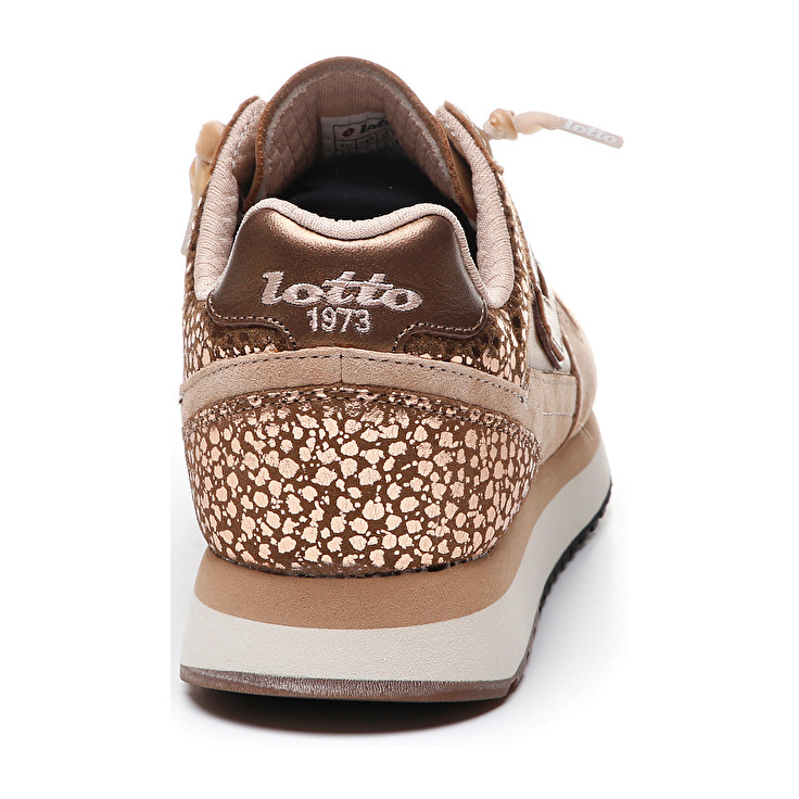 Lotto Slice Metal W Sneakers Brown | ISXME8KS