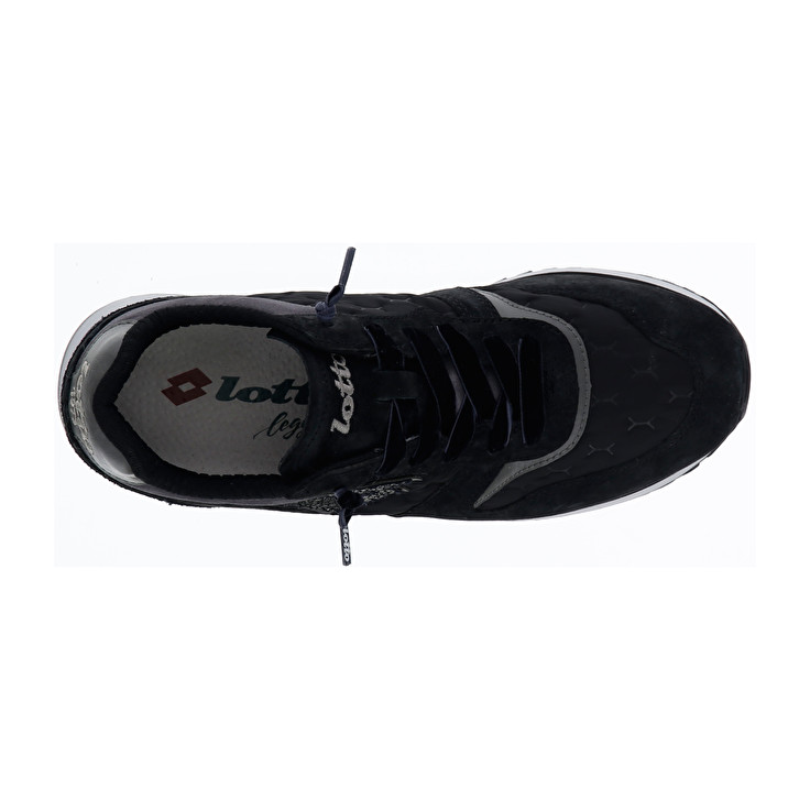 Lotto Slice Padded W Sneakers Black / Silver | WHQXOAY6